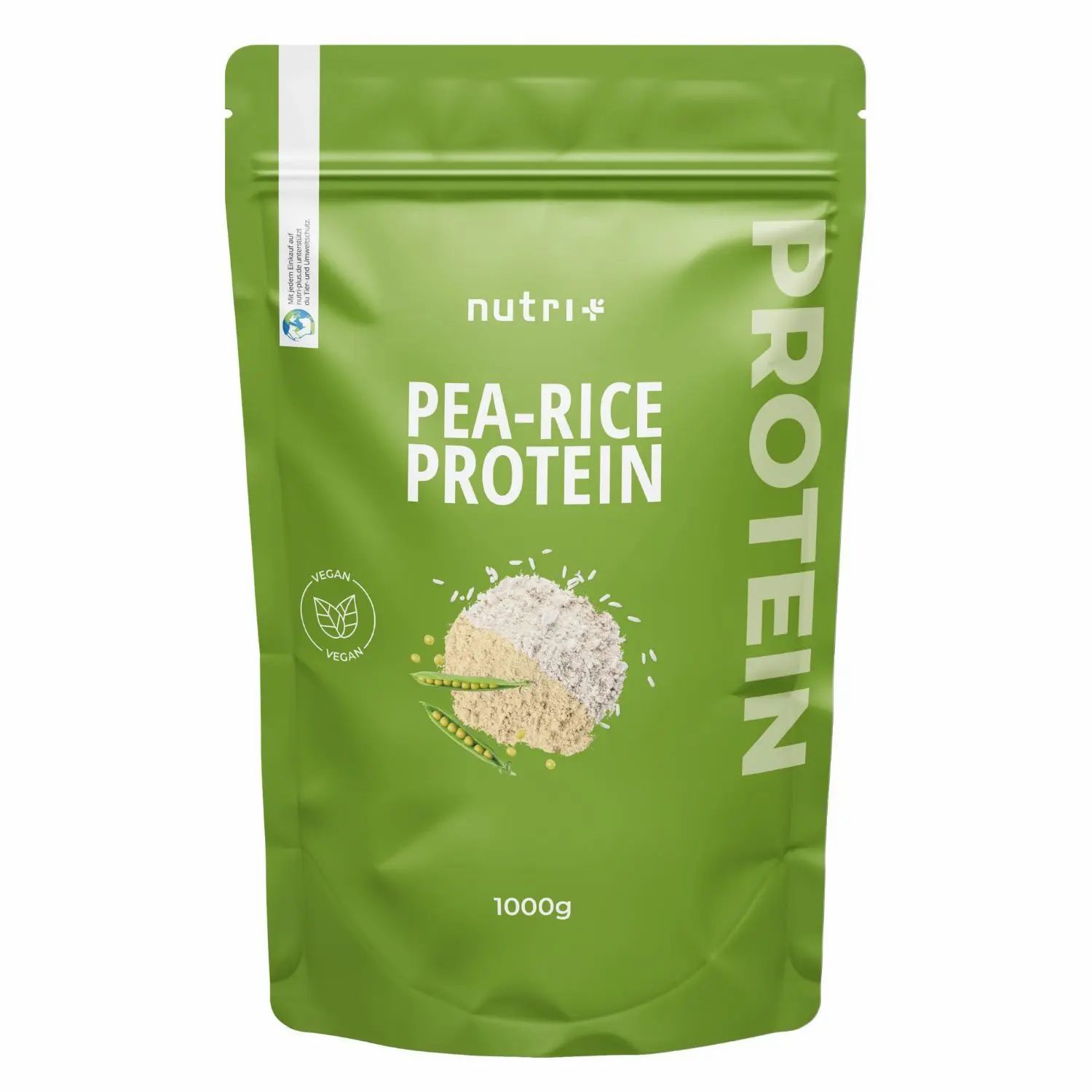 Nutri+ Erbsenprotein + Reisprotein 1kg - Pea Rice Protein