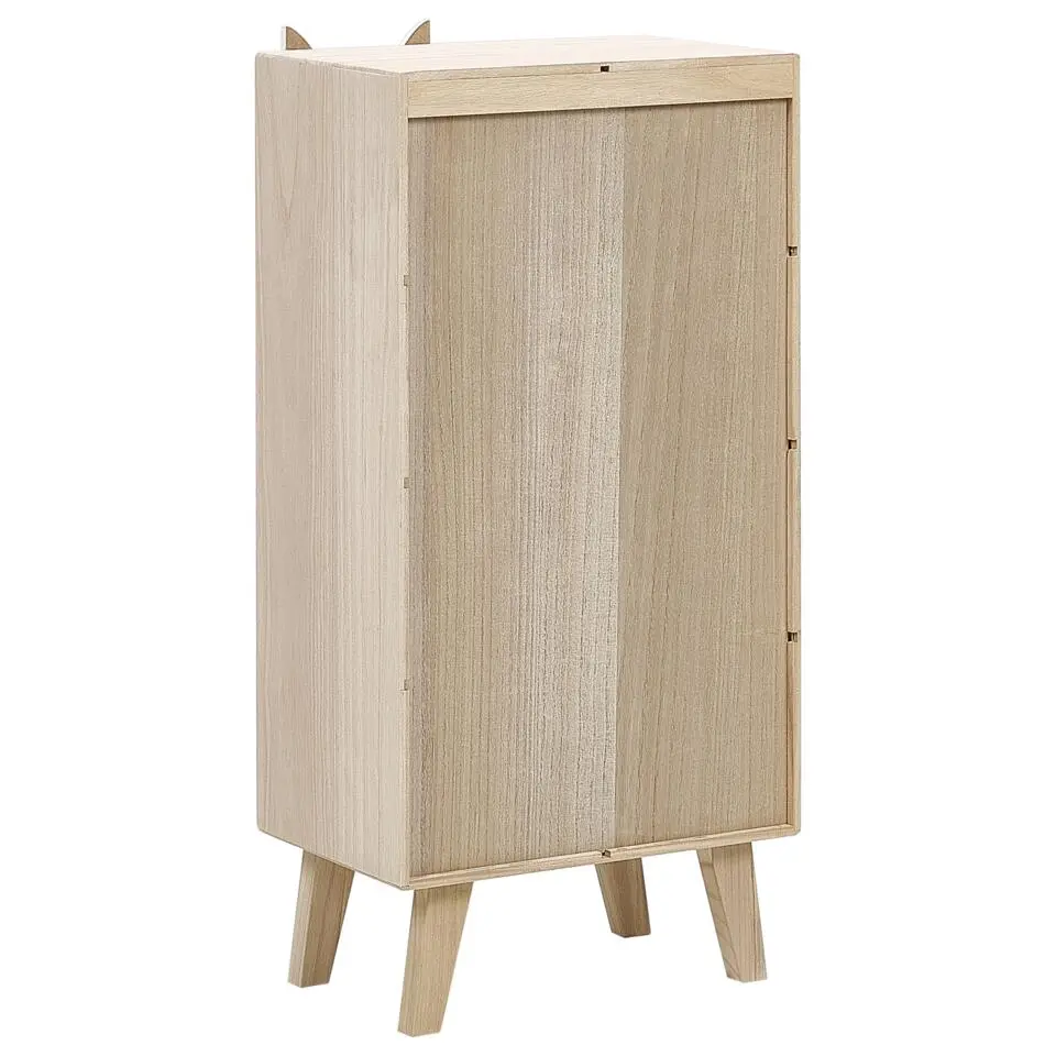 RUPERT - Boekenkast - Lichthout/Wit - MDF