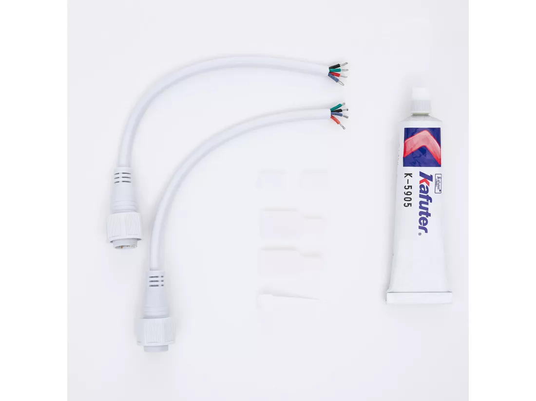 Contrôleur pour Ruban LED RGB 220V AC 192 LED/m Largeur 12 mm Coupe Soudable 10 cm RGB