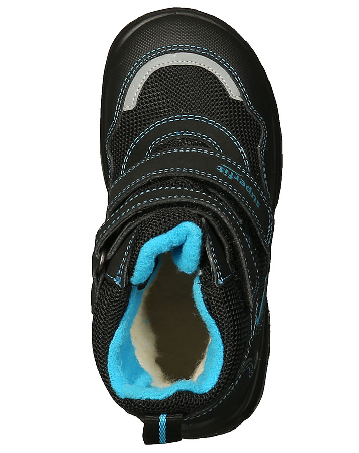 Winter-Boots SNOWCAT gefüttert in schwarz/blau
