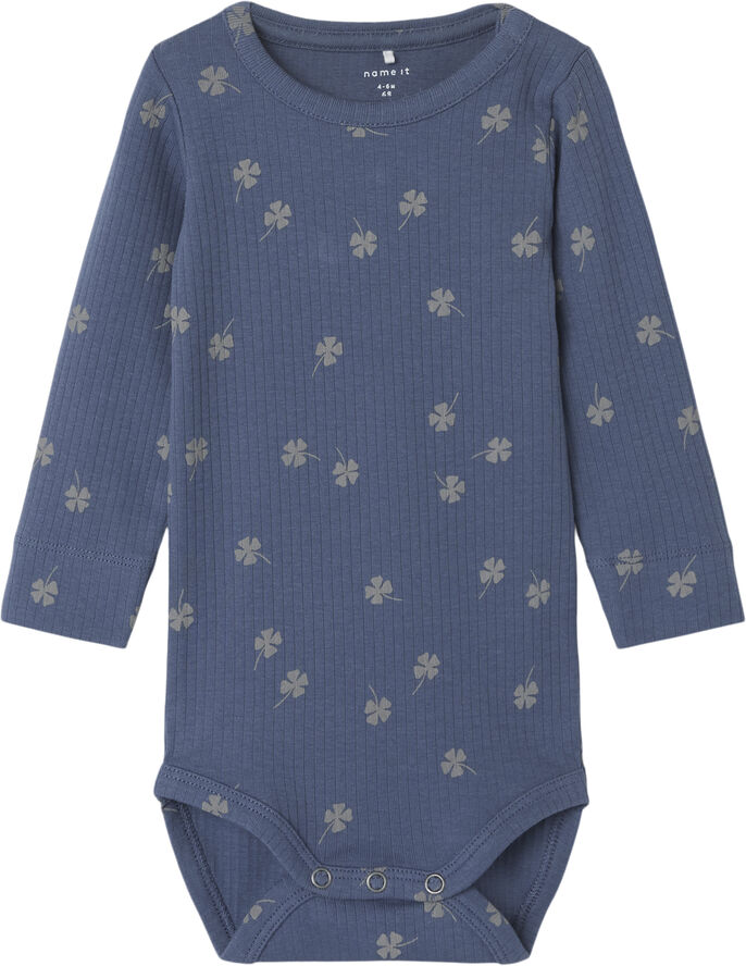 Name It NBMNOELLUS LS SLIM BODY Blå