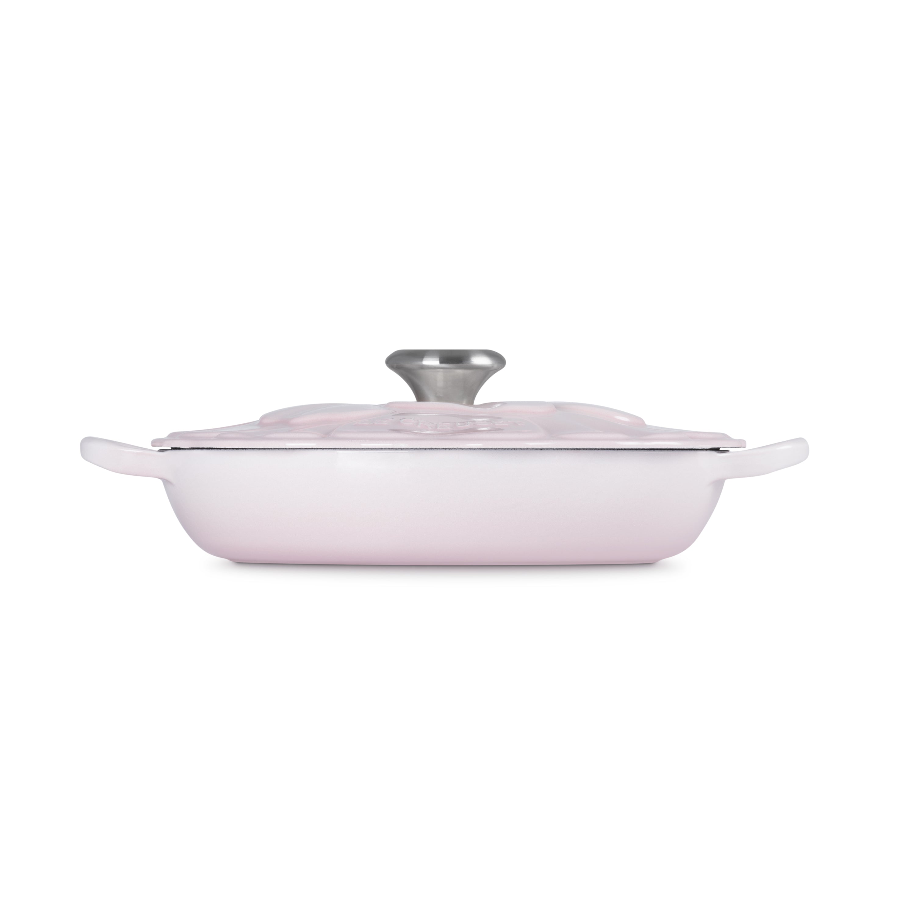 Le Creuset Campagnard Braad/Stoofpan Ã 26 cm - Bloesem - Shell Pink