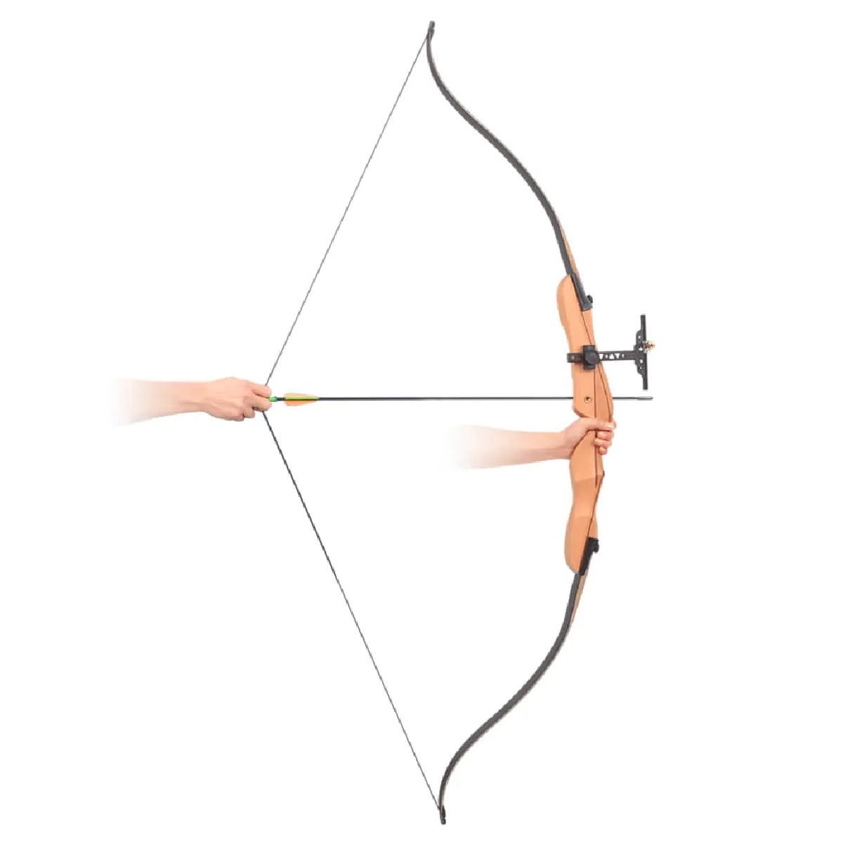 Vidaxl Arc Recourbé Adulte 173 cm 13,6 kg
