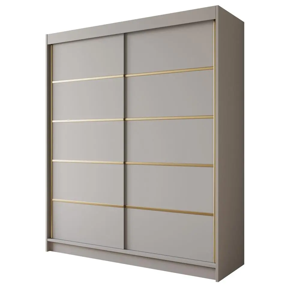Meubella - Kledingkast Eagle - Beige - 180 cm