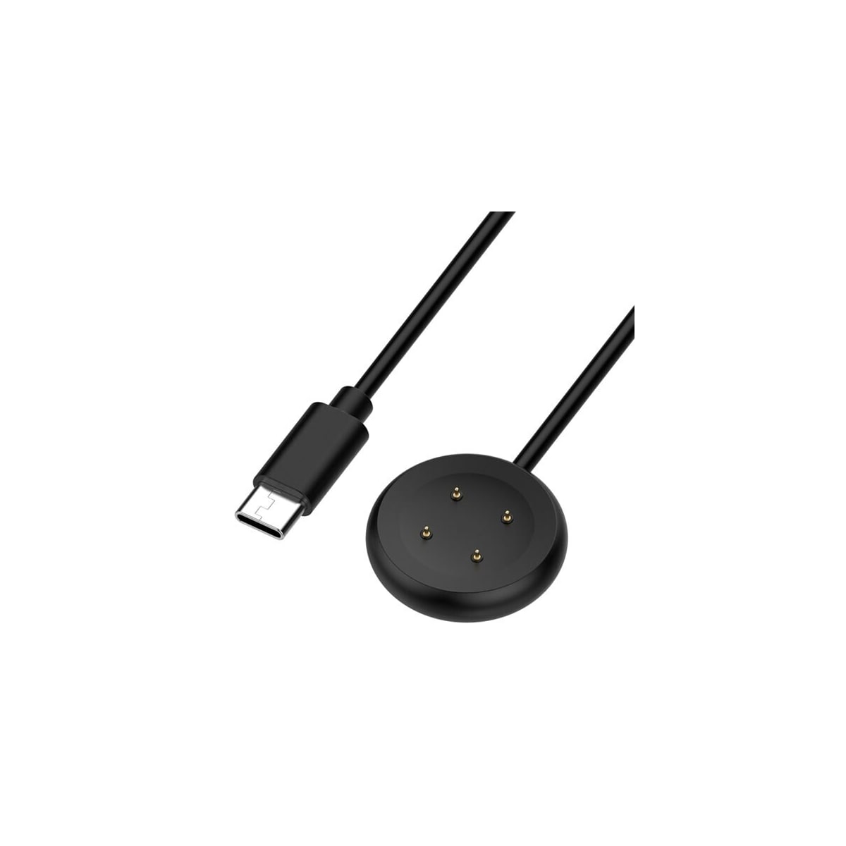 Ladekabel med USB-C og magnetisk tilkobling for FitBit Ace LTE