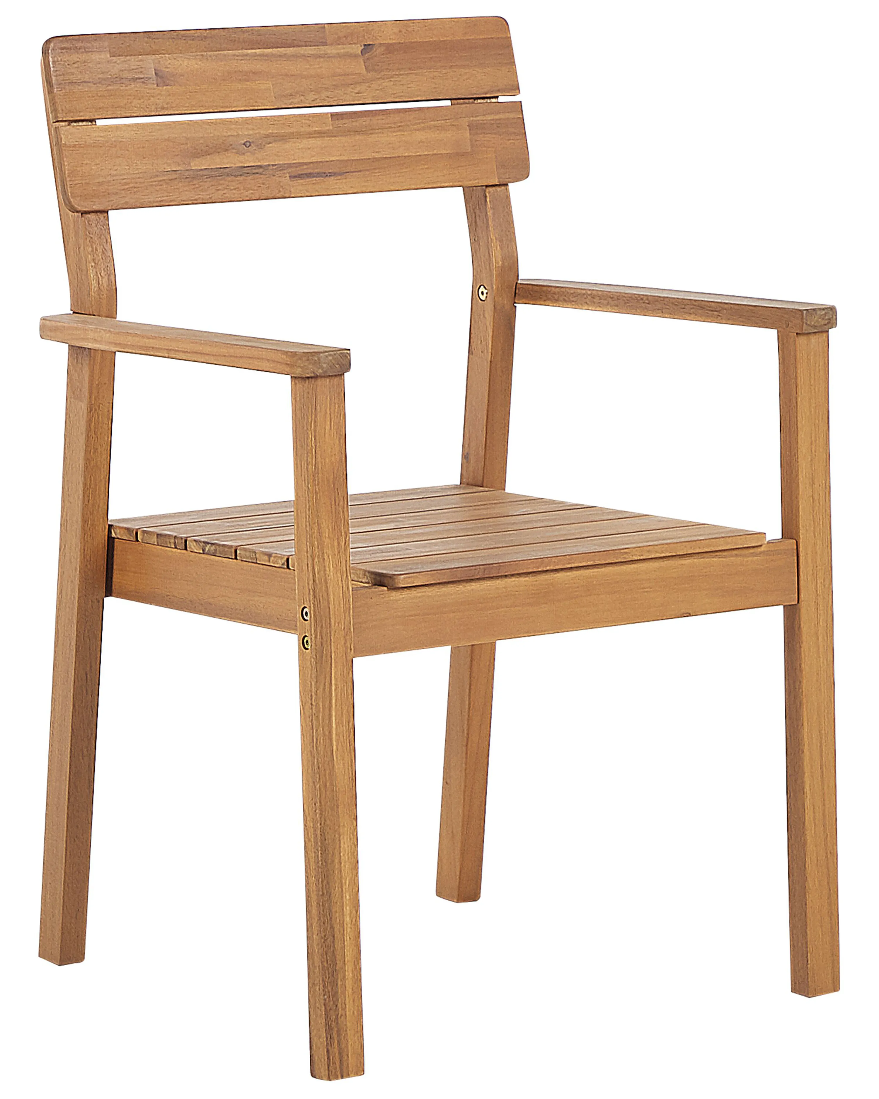 Set van 6 tuinstoelen FORNELLI Acaciahout Bruin