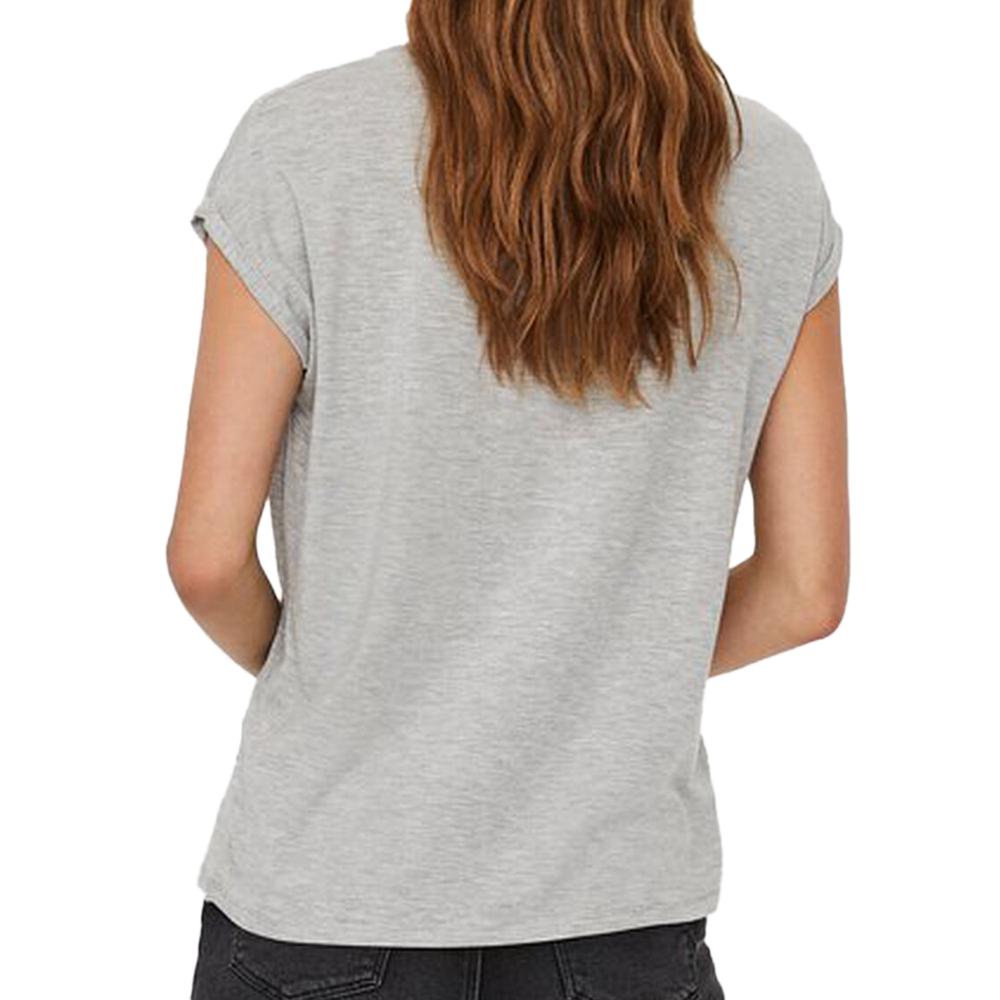 Vero Moda T-shirt Gris Femme Aware Vero Moda Ava