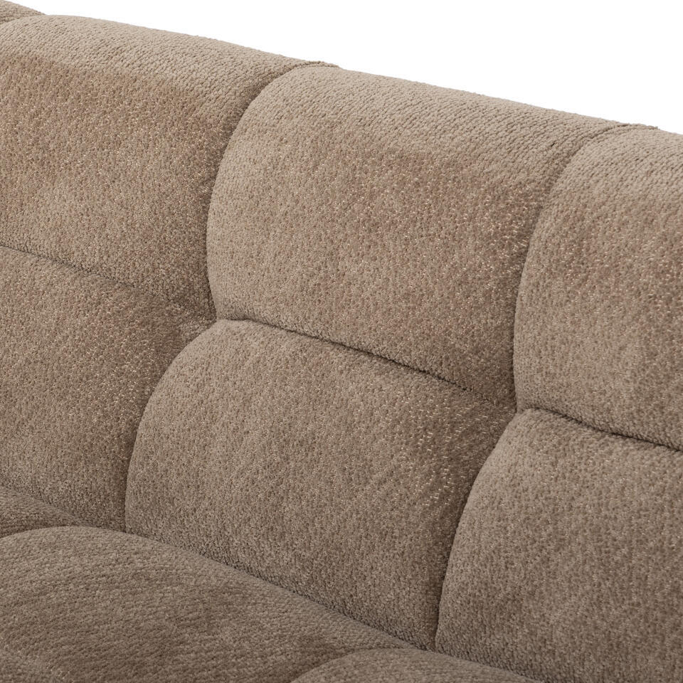 Hoekbank Regalo Rechts Taupe