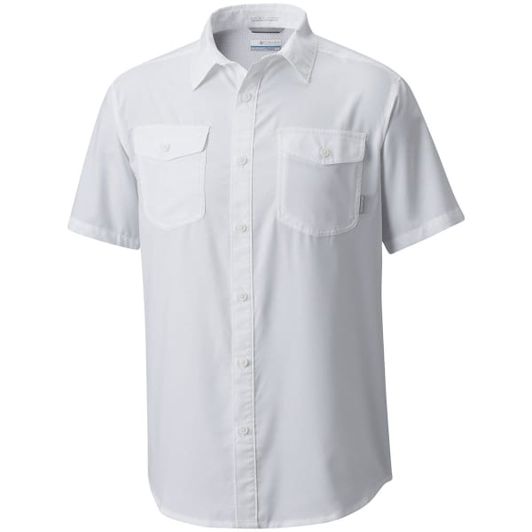 Chemise randonnée COLUMBIA UTILIZER II SOLID S/S SHIRT BLANC