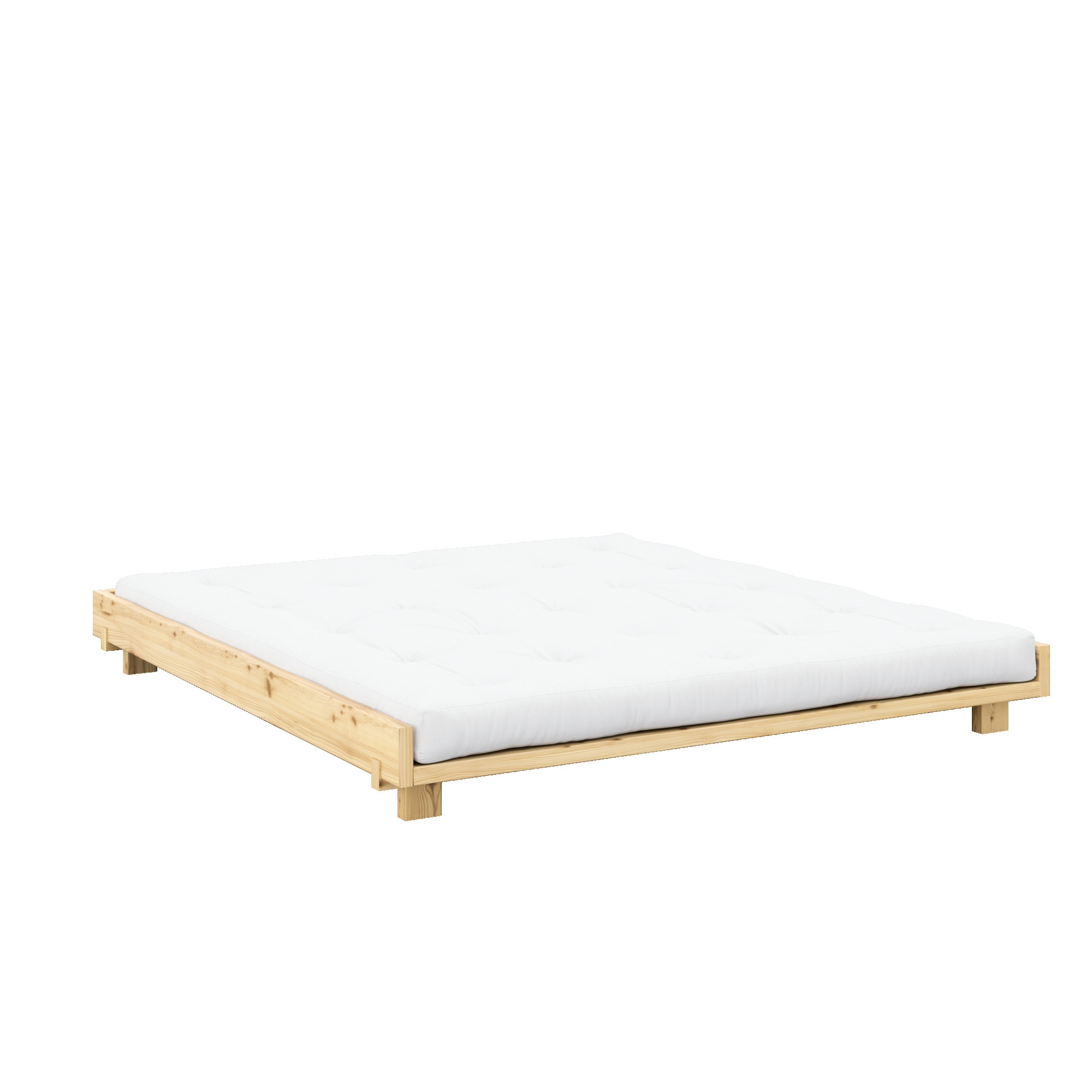 Karup Design Bettgestell »Social Bed, ohne Matratze, FSC®-zertifiziertes Massivholz« wahlweise mit oder ohne verstellbares Zubehör, Bett in mehreren Grössen