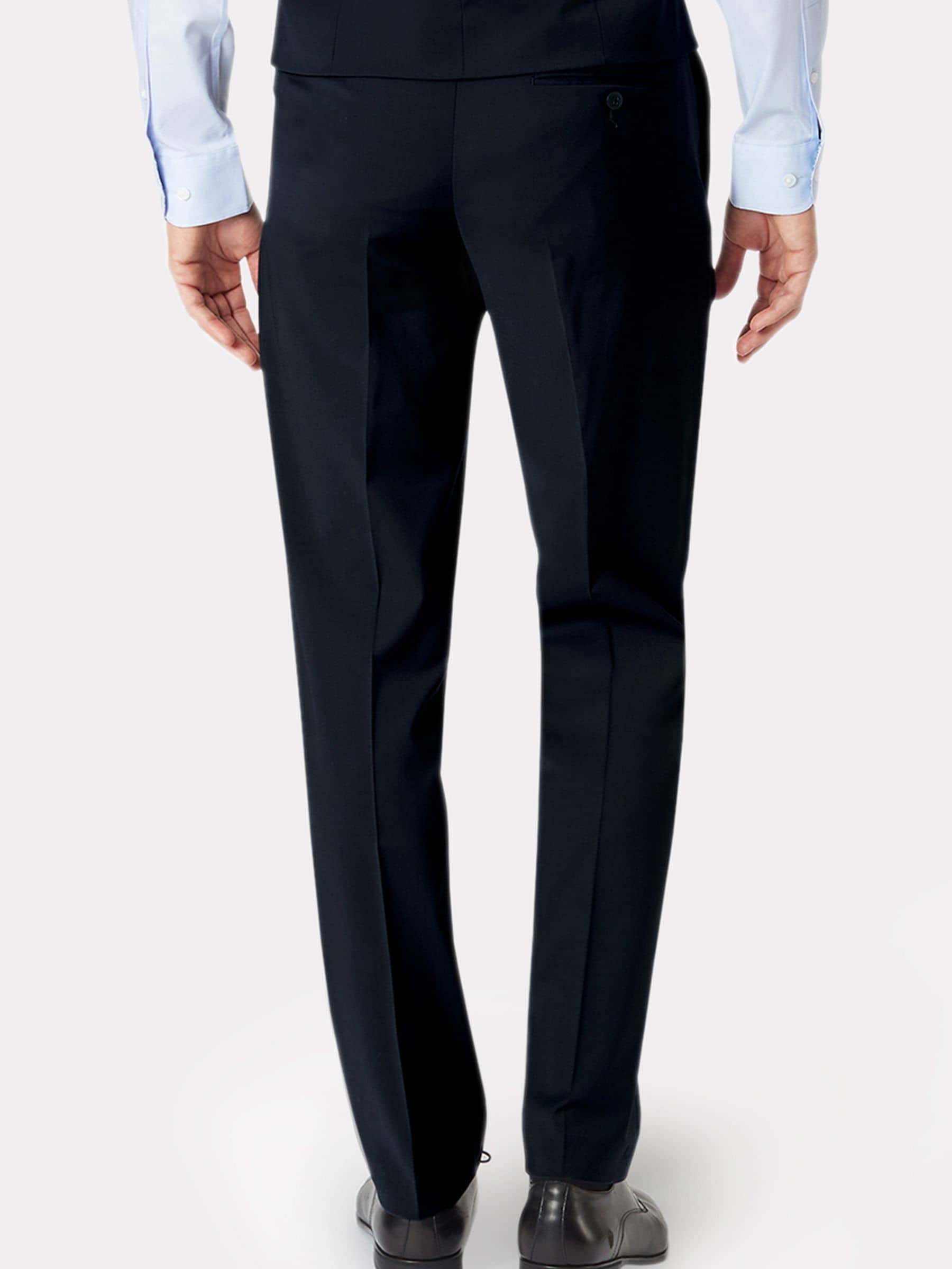 Donkerblauw - Brook Taverner Avalino Fit Trousers