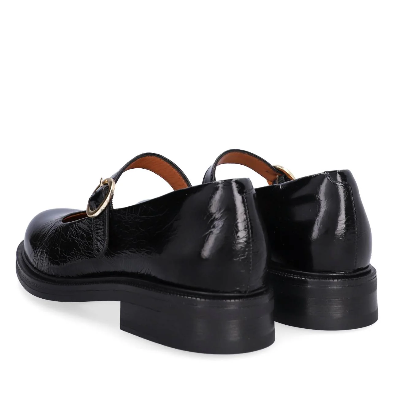 Billi Bi  A7016 Mary Jane loafers - Black Naplack 260