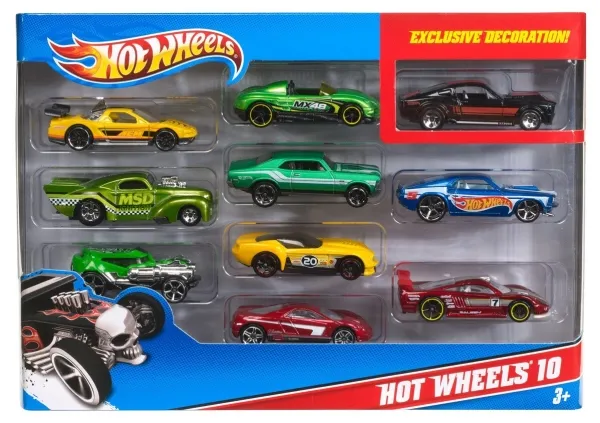 Hot Wheels 10-Pack