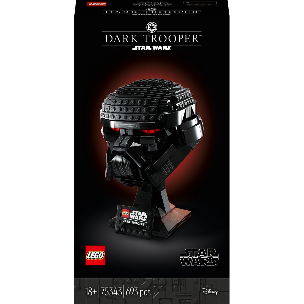 Le casque du Dark Trooper™ LEGO STAR WARS 75343