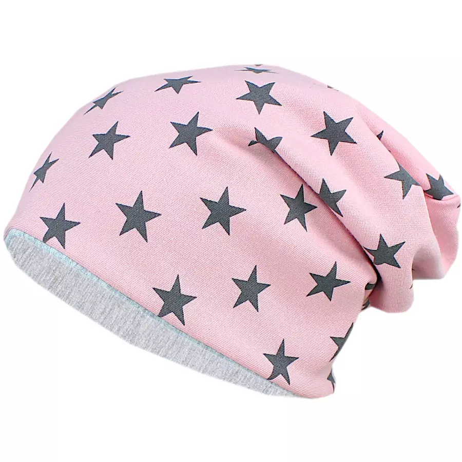 TupTam Unisex Kinder Beanie Mütze Schlauchschal Set graphit