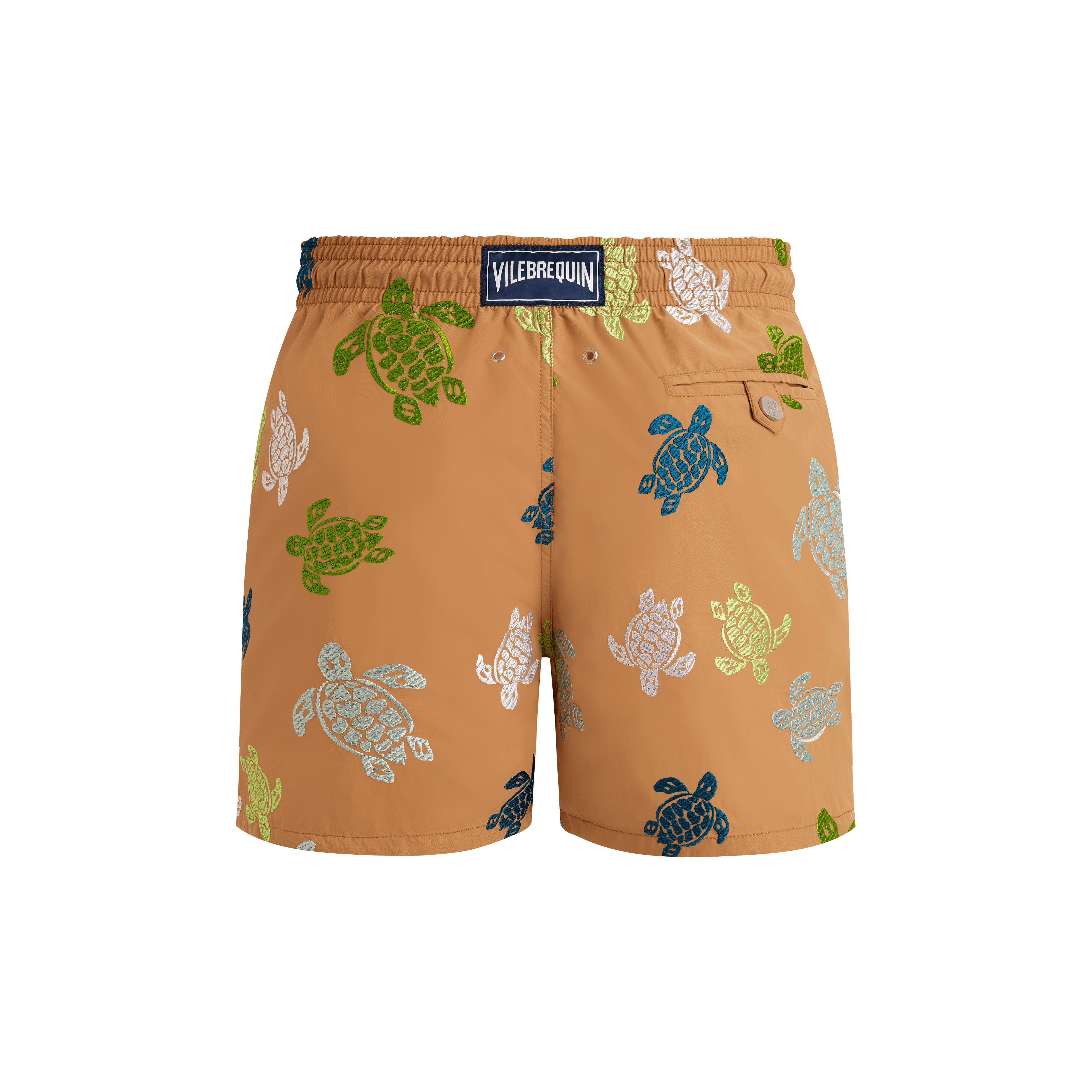 Maillot de Bain Homme Brodé Tortue Multicolore