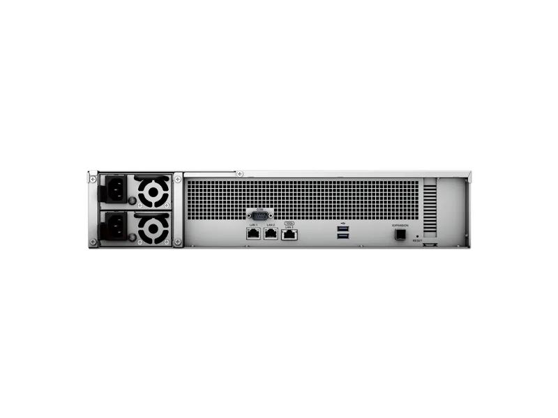 Synology RackStation RS2423RP  - NAS-server - 12 bays - rackversion - SATA 6Gb/s - RAID JBOD, 0, 1, 5, 6, 10 - RAM 8 GB - Gigabit Ethernet / 10 Gigabit Ethernet - iSCSI support - 2U