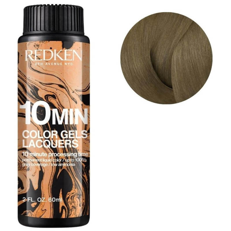 Color gels lacquers 10MIN 4NN coffee grounds Redken