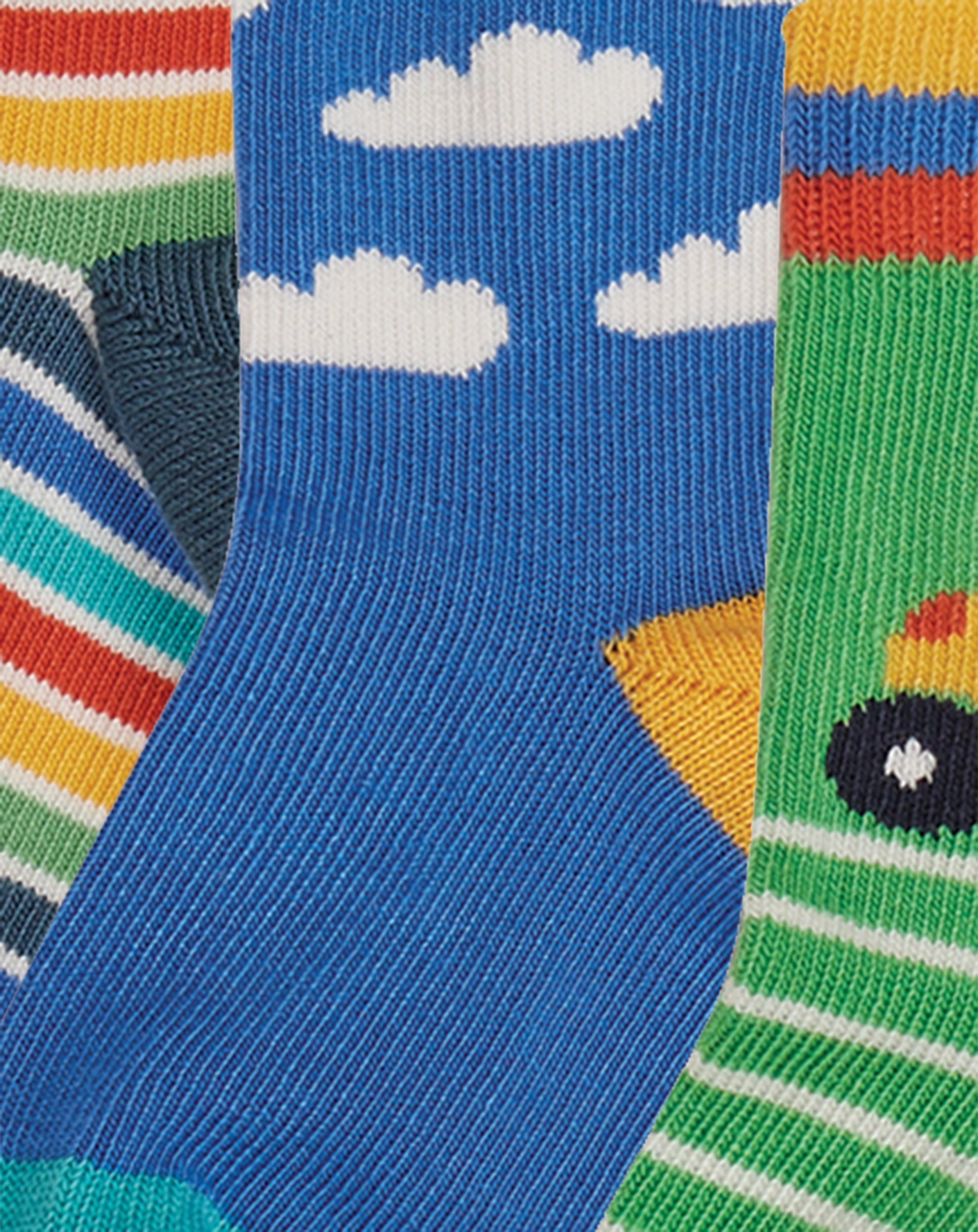 Socken FARMLAND 3er-Pack in bunt