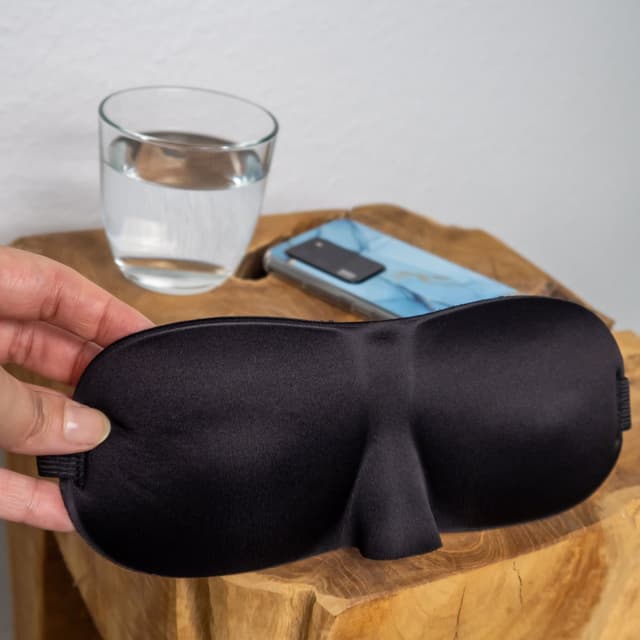Øjenmaske Ergonomisk præformet unisex-søvnmaske til