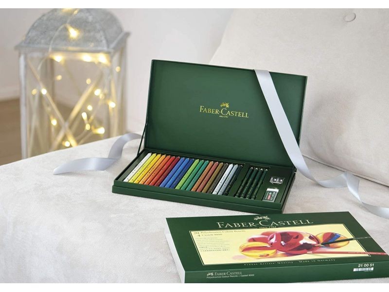 Faber-Castell -Polychromos - Gavesæt med tilbehør