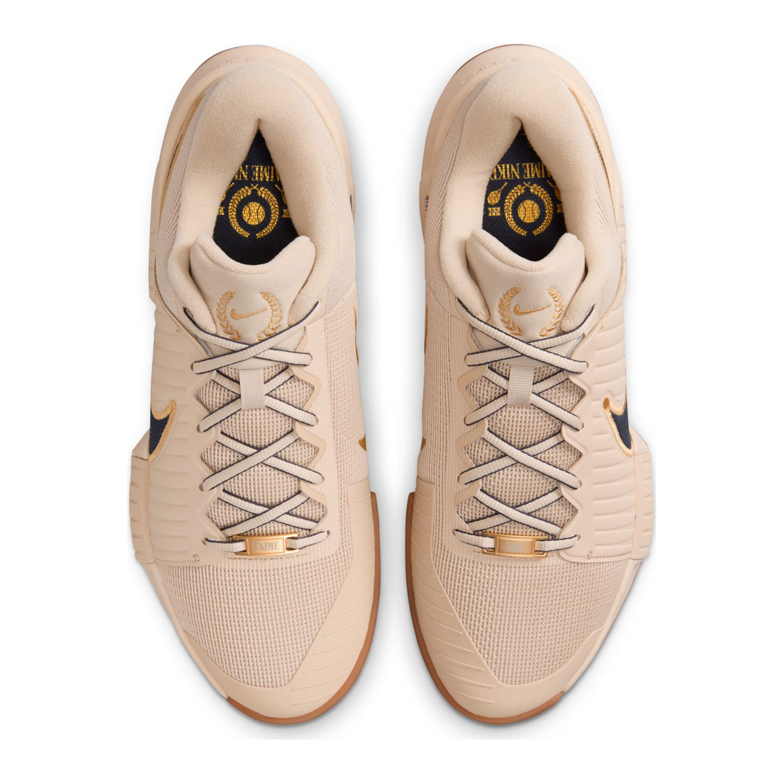 Nike GP Challenge Pro PRM Chaussure Terre Battue Hommes - Beige , Bleu Foncé