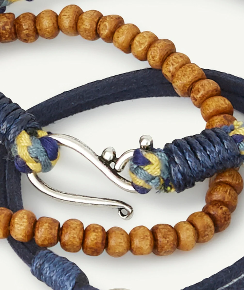 LOT DE 3 BRACELETS STYLE MARIN GARÇON