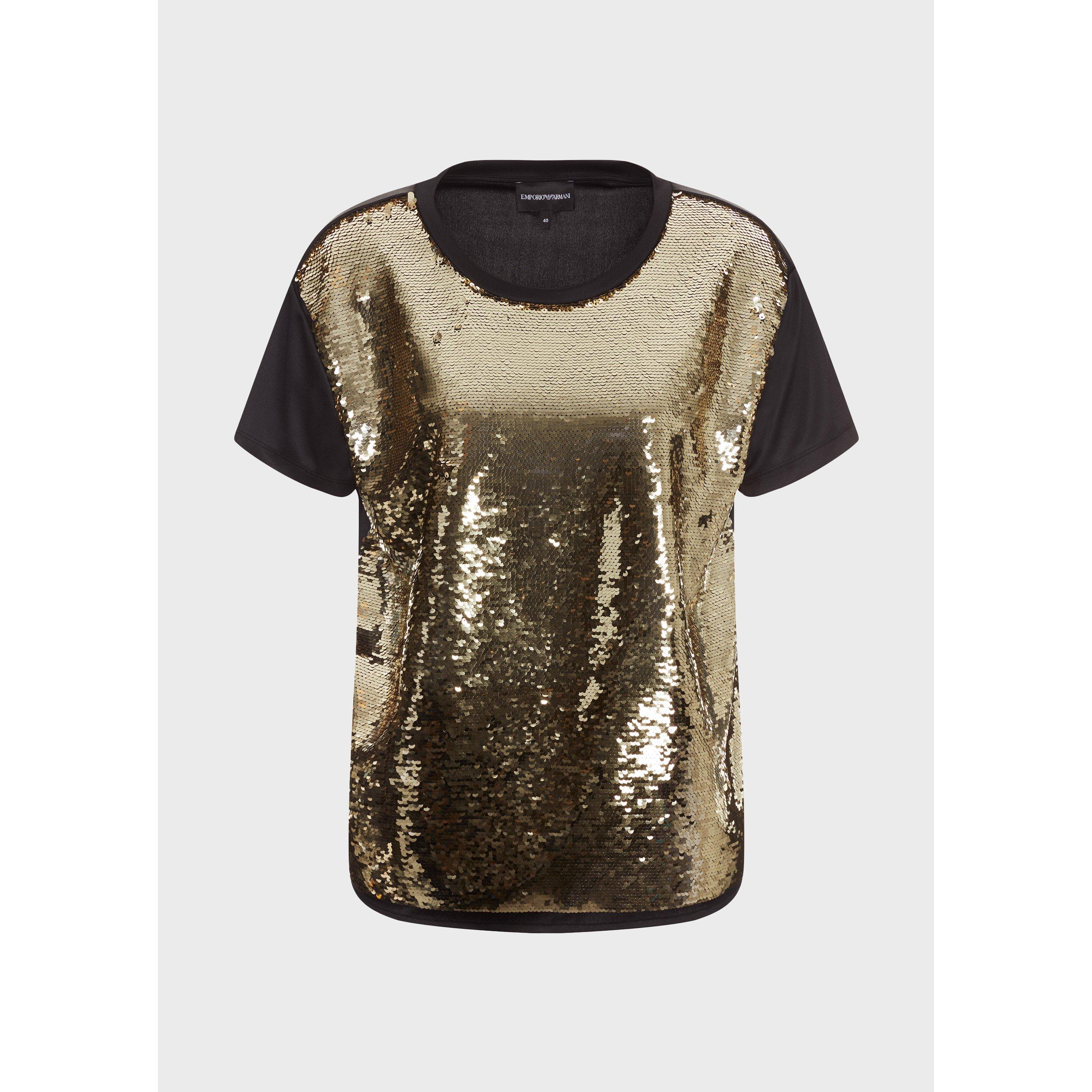 Emporio Armani Gold front T Ld99