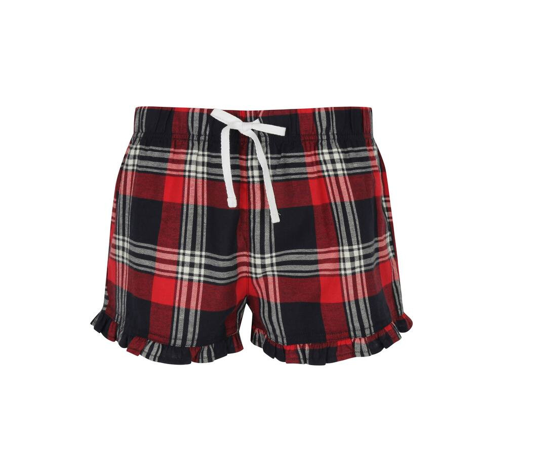 SF Women SK082 - Shorts de Pyjama Légers en Flanelle Douce pour l'Été