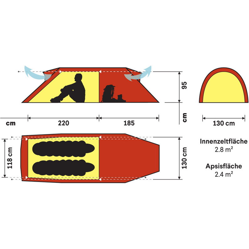 Hilleberg Nammatj 2 GT Zelt