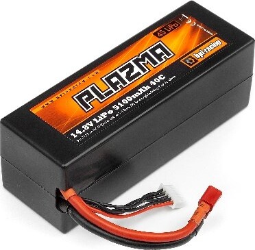 Plazma 14.8V 5100Mah 40C Lipo Battery Pack 75.48Wh - Hp107225 - Hpi Racing