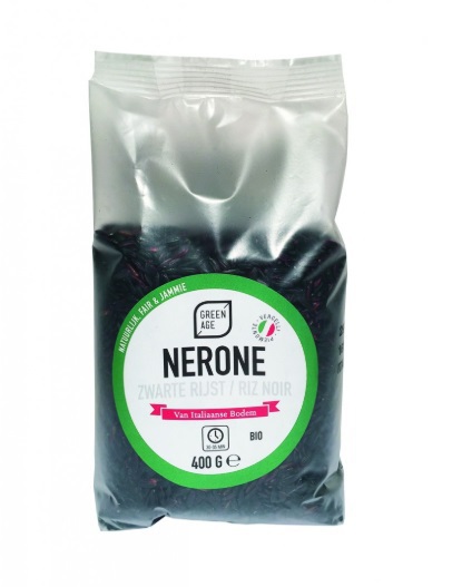 Greenage Zwarte Rijst 400g