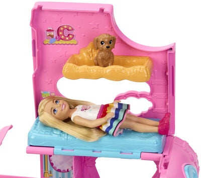 Barbie Chelsea Lekesett 2-i-1 Camper med Dukke