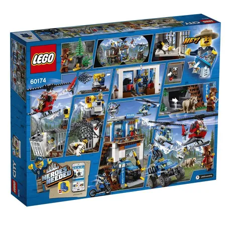 LEGO® City Police 60174 Hauptquartier der Bergpolizei