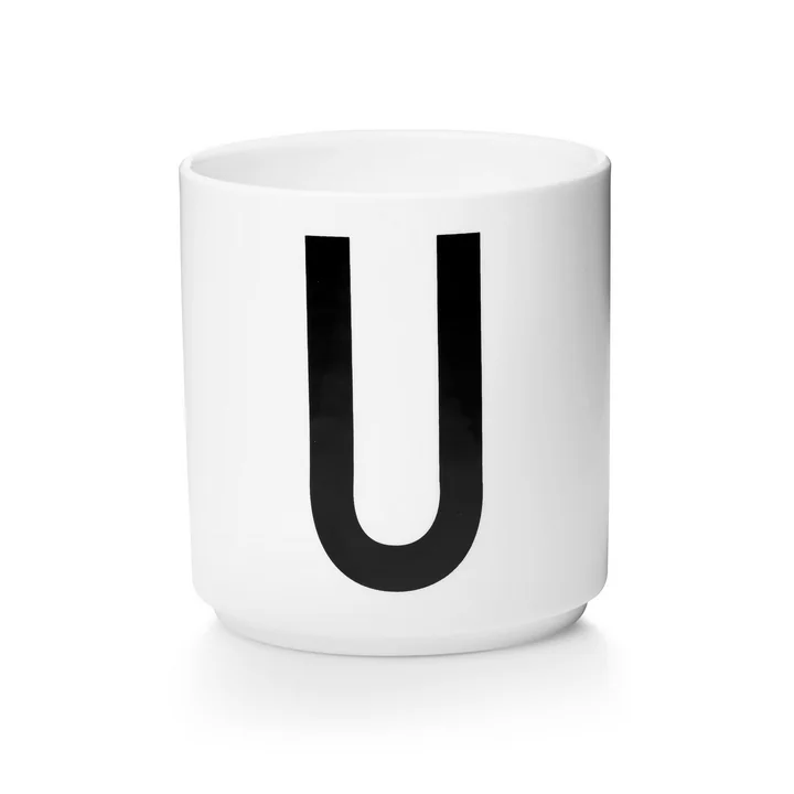 Design Letters - AJ Porzellan Becher U, weiss