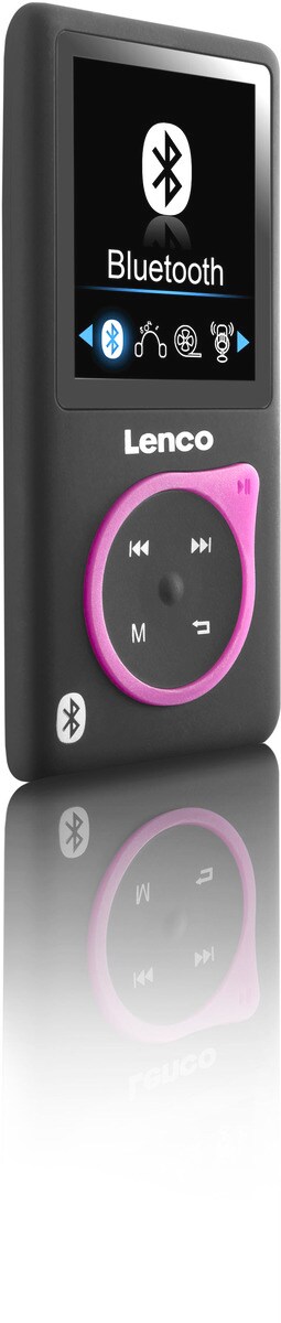 LENCO Xemio-768 MP3-/Videoplayer mit 8GB & BT, pink
