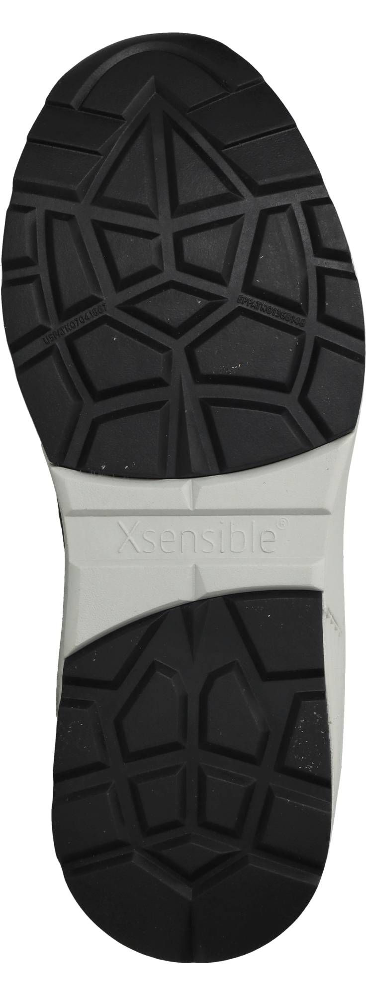Xsensible Rainbow Stretchwalker GX Sneakers Zwart Dames