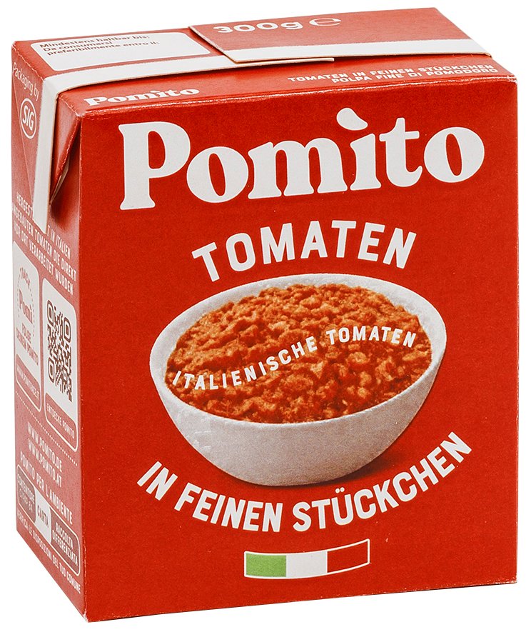 Pomito Tomatenfruchtfleisch Feine Stücke