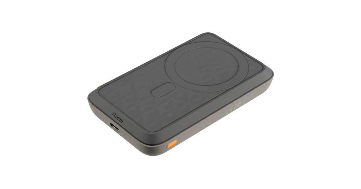 XtormDraadloze magnetische Powerbank 7.5W - 10.000 mAh  (Grijs)