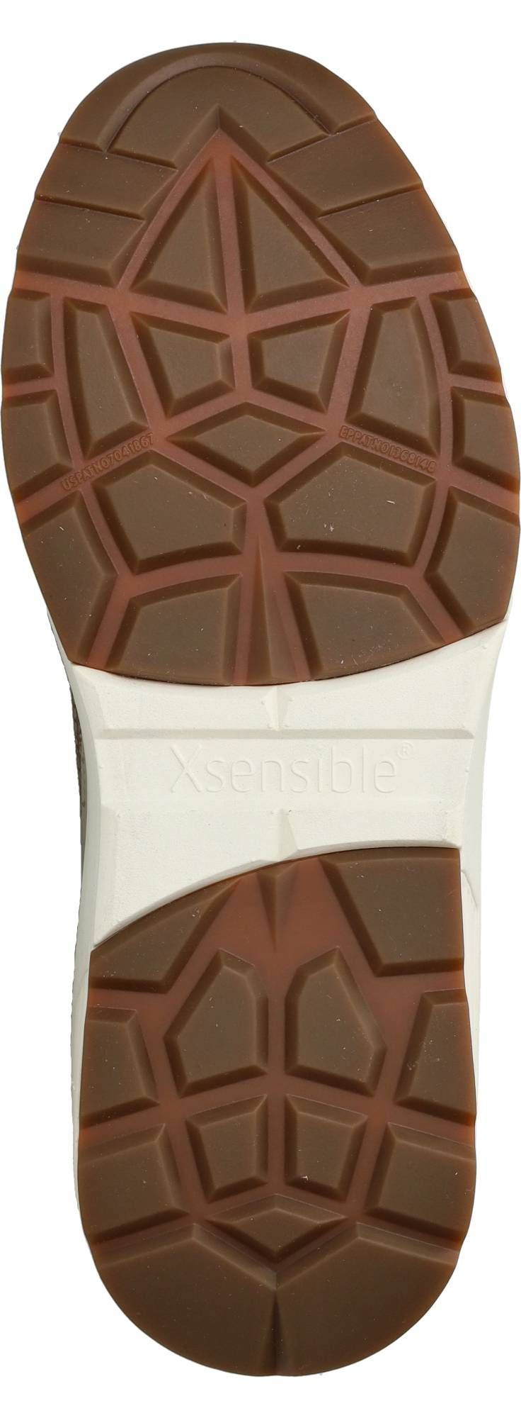 Xsensible Bailey Stretchwalker Sneakers Bruin Dames