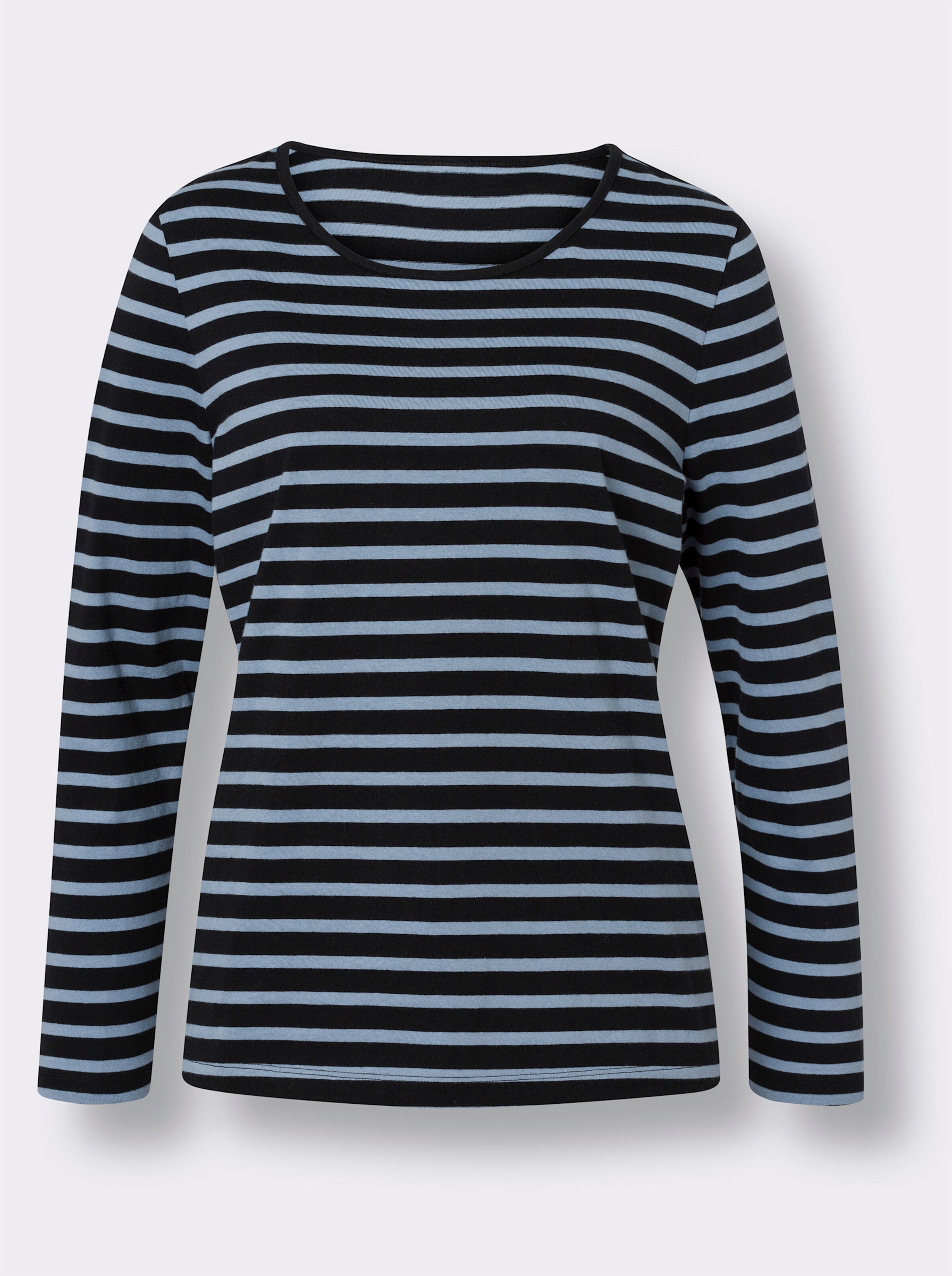 Ringelshirt mit langen Ärmeln