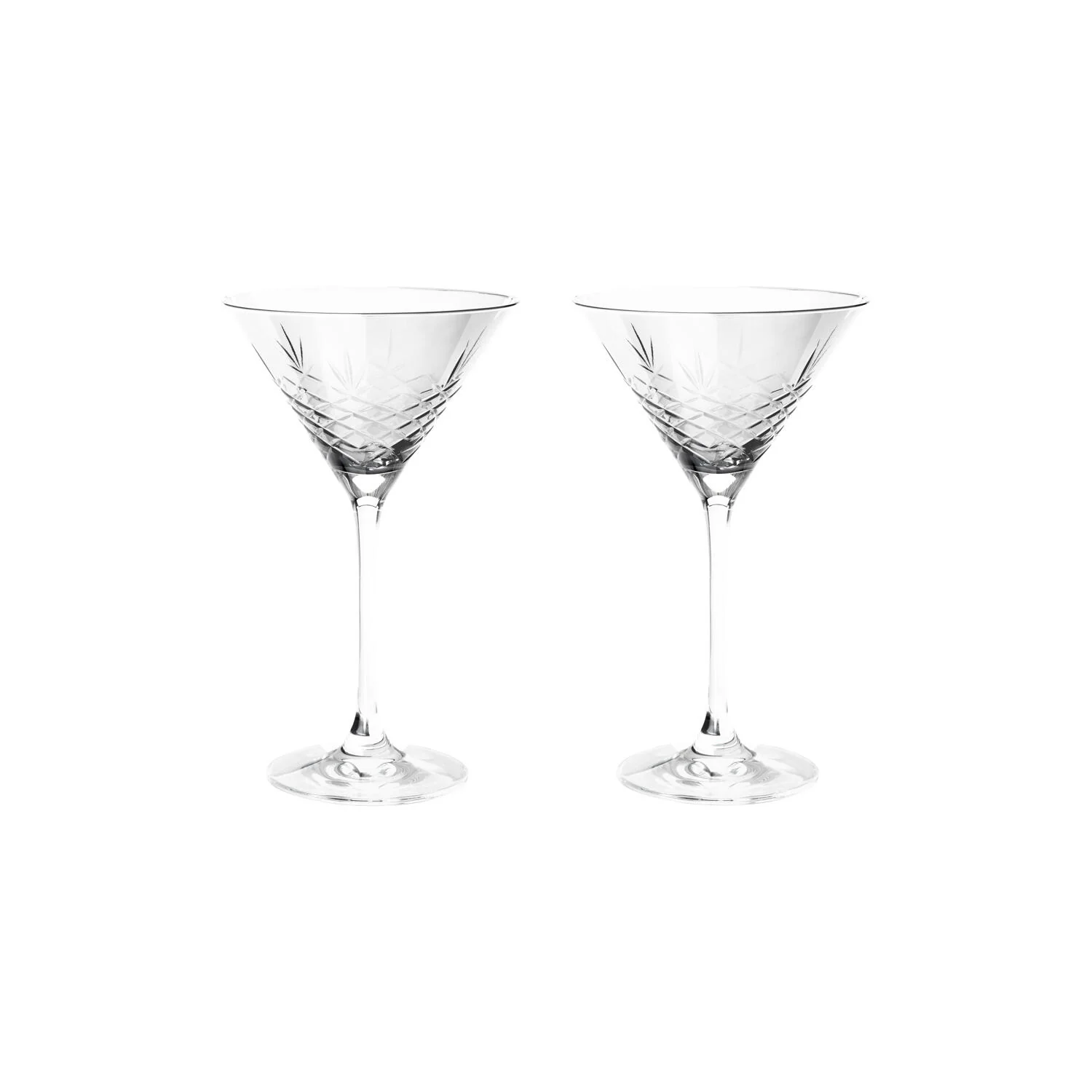 Frederik Bagger  Cocktail Glas, klar, 2 stk - 22 cl