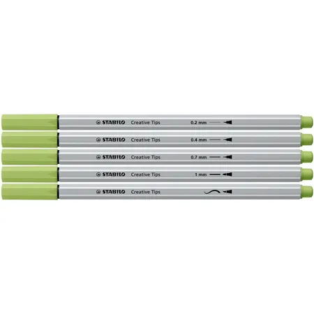 Multi-Liner-Set - STABILO Creative Tips - ARTY - 30er Metalletui - PASTEL - in 6 verschiedenen Farben