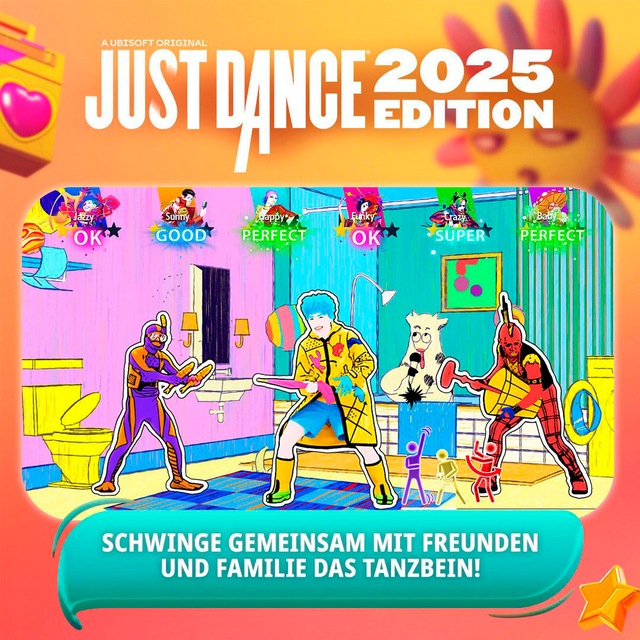 UBISOFT Spielesoftware »NSW Just Dance 2025 Limited Edition + Bluetooth Concert Lautsprecher« Nintendo Switch