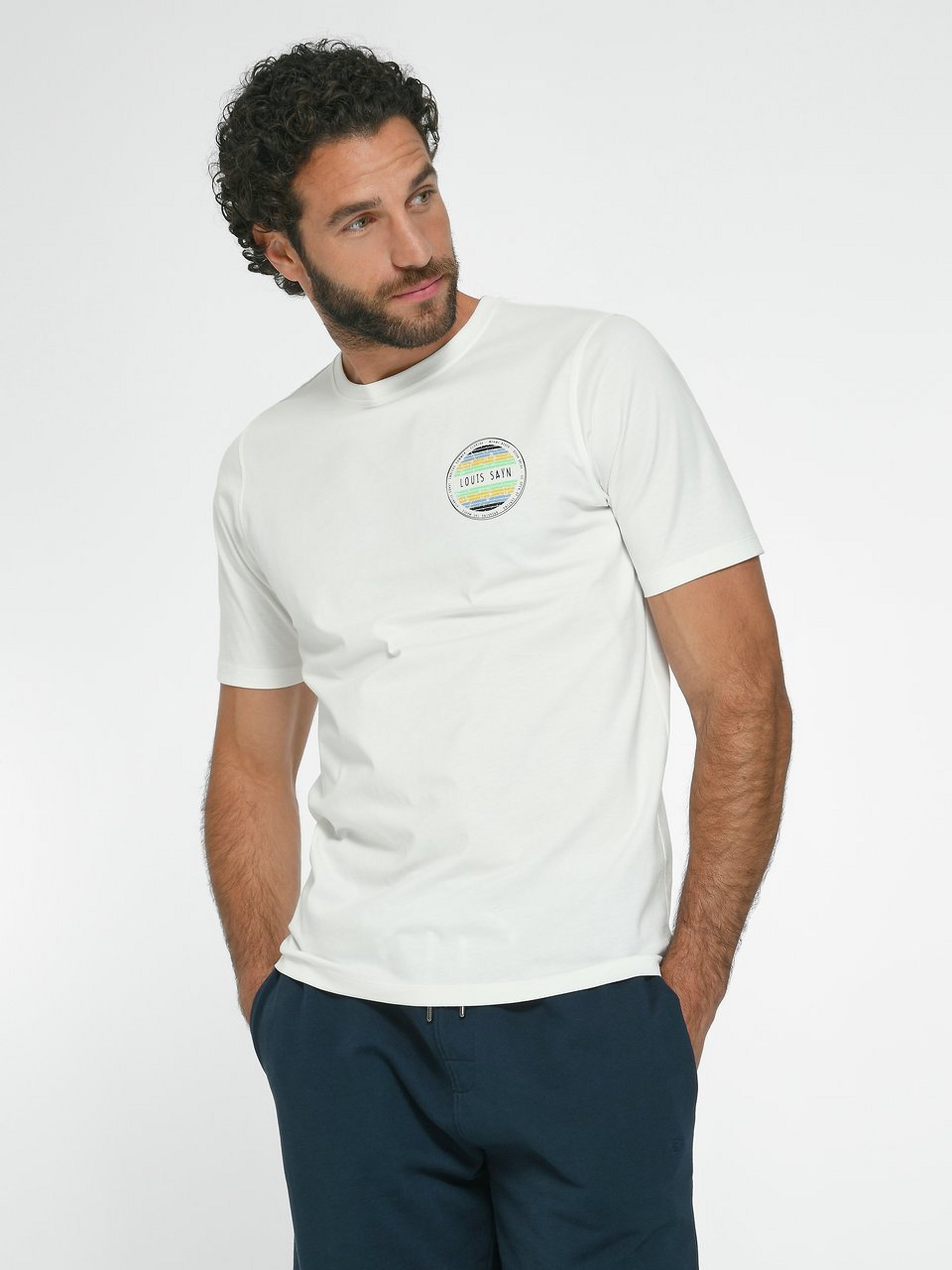 Rundhals-Shirt