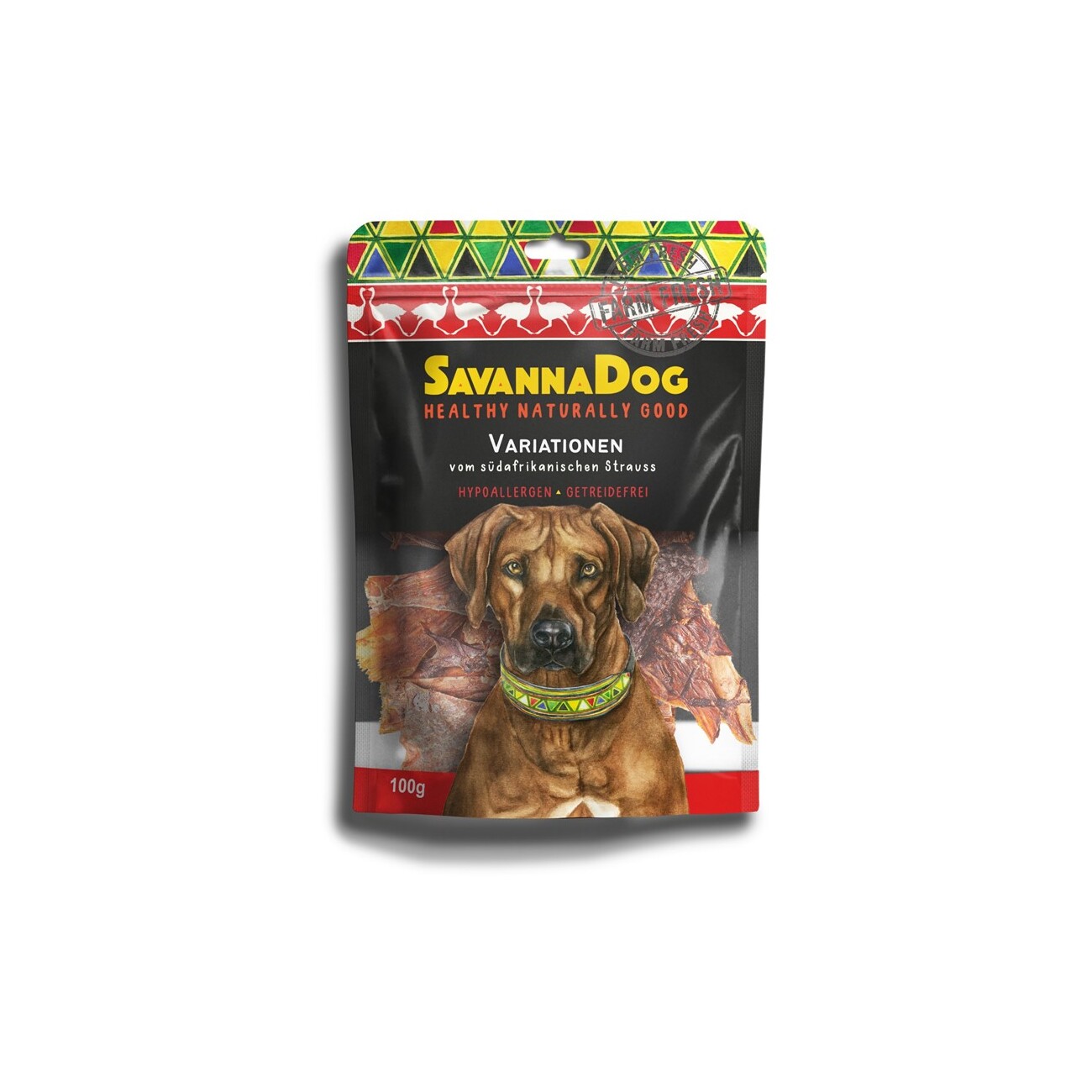 SavannaDog Variationen vom südafrikanischen Strauß 100g