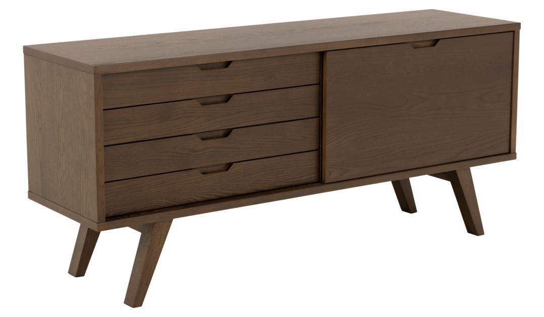 Giga Living - Dressoir - Bruin Eiken - 160x45x72cm - Annie