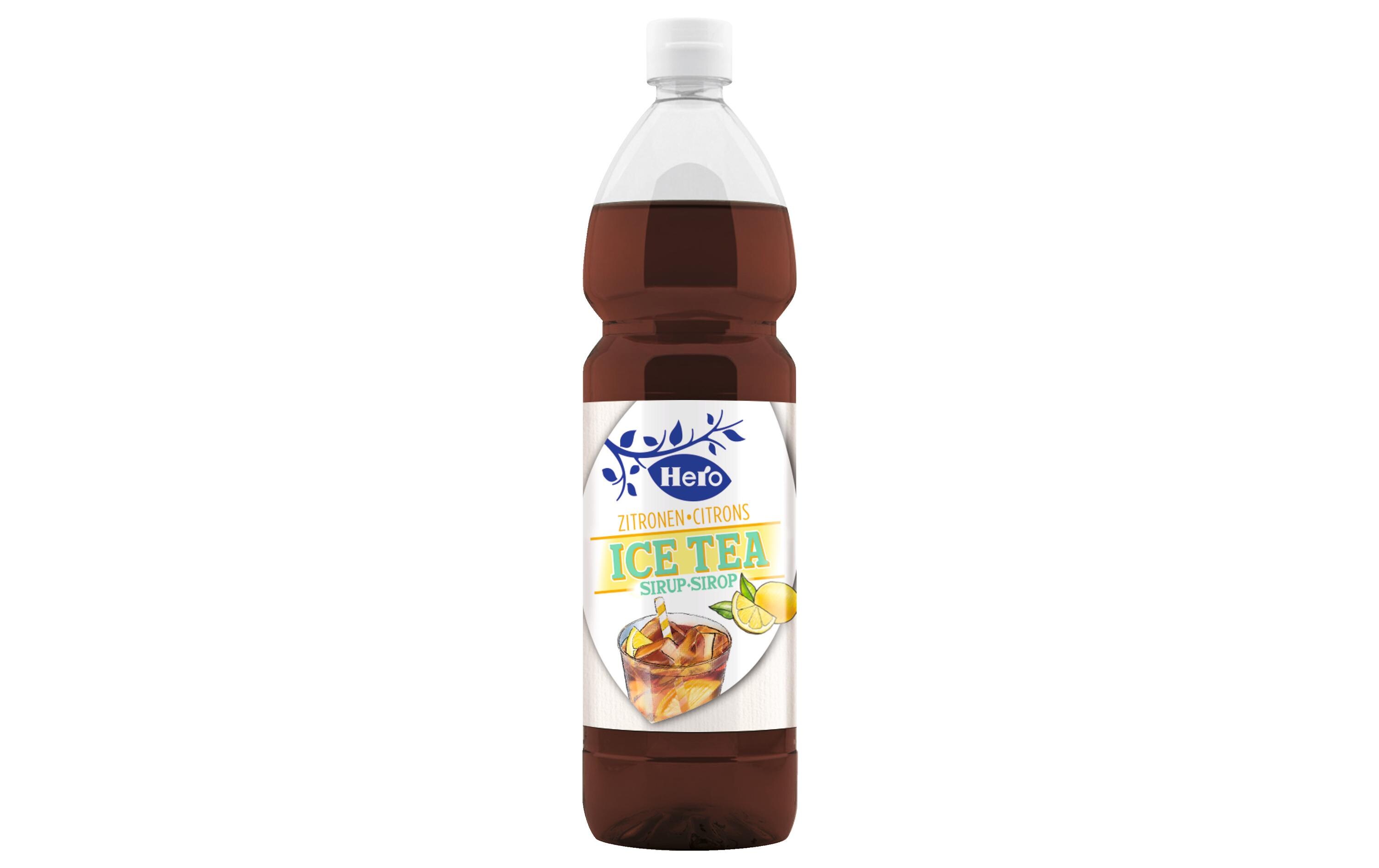 Ice Tea Sirup Zitrone 1 lSirup für Eistee mit Zitronen Aroma