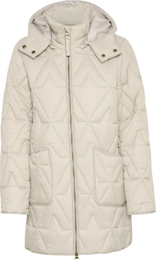 Cream CRGaiagro Mid Jacket Feather gray
