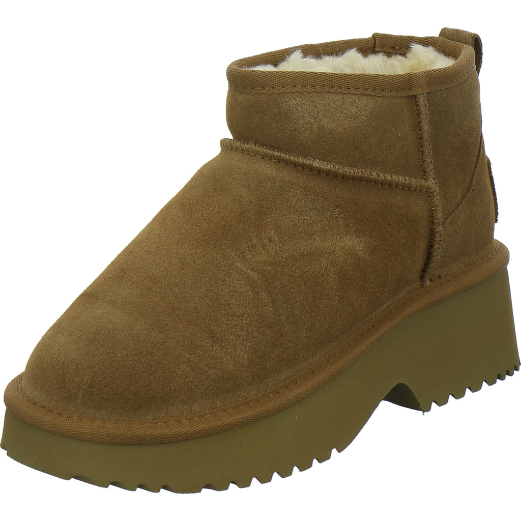 OOG Winterstiefel Damen Mittelbraun